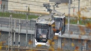 Ústí nad Labem Aussig an der Elbe SeilbahnLanová dráha VětrušeFerdinandshöhe BMF [upl. by Lynsey595]