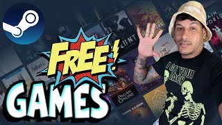 5 JUEGOS DE ESTRENO GRATIS SOLAMENTE EN STEAM [upl. by Kiele]