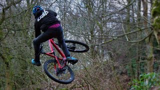 BARSPINS ON AN ENDURO MOUNTAIN BIKE [upl. by Balcke]