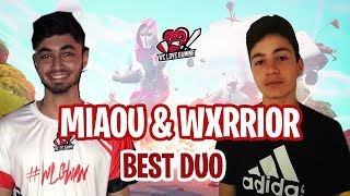 WLG WXRRIOR amp WLG MIAOULIS BEST DUO  WLG FORTNITE [upl. by Sunny10]