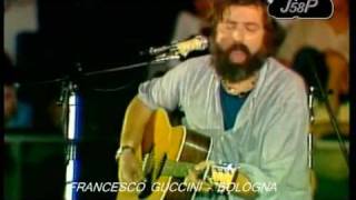 FRANCESCO GUCCINI  BOLOGNA LIVE [upl. by Aicirt680]