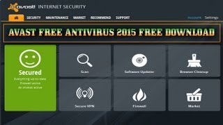 Avast Antivirus 2015 FREE DOWNLOAD [upl. by Semele]