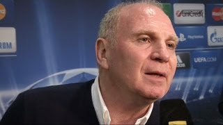 Nach Zittersieg Hoeneß platzt der Kragen „Spielen schönen Dreckquot  Bundesliga Aktuell [upl. by Fredric]