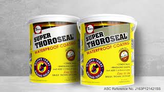 Super Thoroseal Cementitious Waterproofing  Walang Tagas Walang Tuklap No Back Jobs [upl. by Esele]