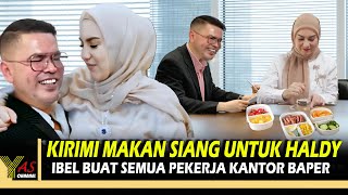 Irish Bella Bawain Haldy Sabri Makan Siang Hingga Disuapin Bikin Semua Pekerja Baper [upl. by Ecnav]