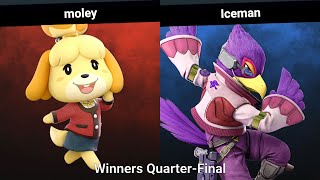 moley Isabelle vs Iceman Falco  Edinburgh eSports 6 Winners QuarterFinal [upl. by Ycnaffit]