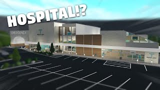 i built a HOSPITAL in bloxburg [upl. by Asiluj]