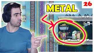 REFINING METAL ➔ Frosty Planet Pack DLC Ep 26 Oxygen Not Included [upl. by Metzger615]