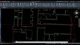 Point Data building from Point Cloud CloudWorx [upl. by Akeirahs]