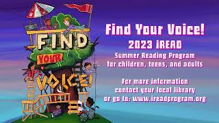 iREAD SUMMER READING 2023 FIND YOUR VOICE [upl. by Philpot884]