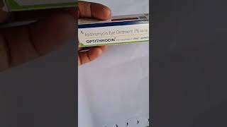 OPTITHROCIN EYE OINTMENT  USES SIDE EFFECTS AND BENEFITS  AZITHROMYCIN EYE OINTMENT [upl. by Procora]