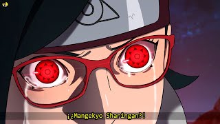 Sarada Uchiha DESPIERTA el Mangekyo Sharingan  Boruto Manga 80 [upl. by Asirahc511]