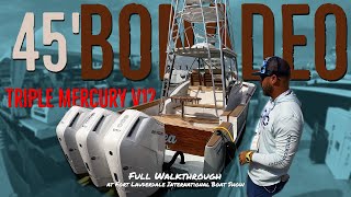 Bonadeo 45 Powered by Triple Mercury 600s [upl. by Valry]