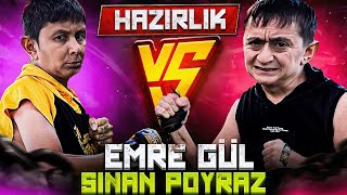 EMRE GÜL VS SİNAN POYRAZ KAFES DÖVÜŞÜ HAZIRLIK sinanpoyraz80 [upl. by Oppen605]