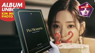 🌸UNBOXING KIM MIN JU PHOTO BOOK Pro Memoria Limited Edition🌸 IZONE Goods 김민주 포토북 한정판 앨범 굿즈 언박싱 개봉기 [upl. by Derry]