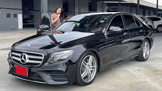 รีวิว Benz E220d AMG สวย เหมือนใหม่ ดีทึสุดที่เคยมีมา จาก 4 ล้าน เหลือแค่ [upl. by Bbor]