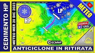 METEO · Anticiclone in Ritirata Fronte Polare da Nord  Previsioni Dettagliate e Tendenza [upl. by Atena]