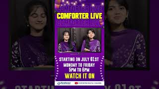 quotComforter Livequot From July 01 Monday to Friday evening at 500pm to 600pm comforter radio live [upl. by Chong]