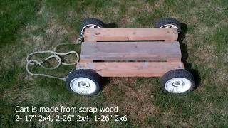 DIY Garden Cart [upl. by Ahsaekal385]