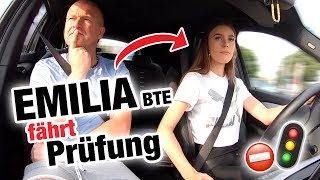 Praktische Führerscheinprüfung mit Emilia BTE 🤯  Fischer Academy [upl. by Aicineohp]