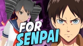 FOR SENPAI  Yandere simulator [upl. by Ahc545]