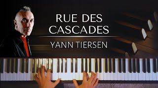 Yann Tiersen  Rue des Cascades full version  piano sheets [upl. by Marsden]