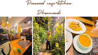 vlog 174 A cool place to hangout and good food Pinewood cafe n’ restaurant  Dhanmondi restaurent [upl. by Rexanne]