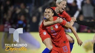 100 goles que hacen inmortal a Alex Morgan en la selección femenina de Estados Unidos  Telemundo [upl. by Liane37]