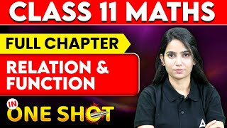 Relation amp Function Complete Chapter In 1 Video  Class 11 Math Relation amp Function One shot [upl. by Smaoht]