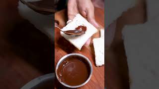 Chocolate Sandwich  Happy RakshaBandhan 2024 shorts food chocolate recipe reels aqualogica [upl. by Baxie]