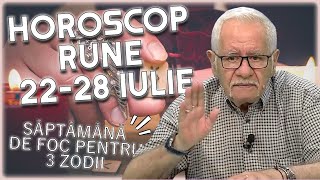 HOROSCOP RUNE 2228 iulie 2024 Mihai Voropchievici 3 zodii în focuri [upl. by Dawaj]