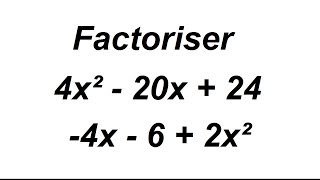 Méthode pour factoriser un polynôme du second degré  Partie 1 [upl. by Kcirevam]