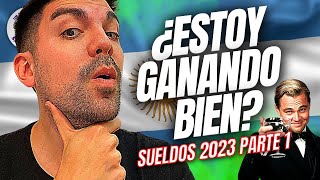 Sueldo en Argentina 2023 ¿Cuánto es un buen salario Parte 1 💰💣 [upl. by Edeline932]