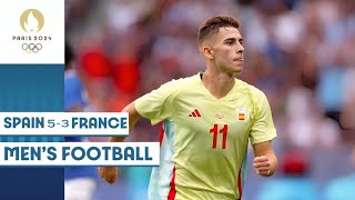 Spain vs France 53 Highlights Olympics Paris 2024 mens football final  Fermin Lopez Masterclass [upl. by Carlson607]