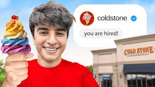 I Worked at Cold Stone For a Day [upl. by Aititil]