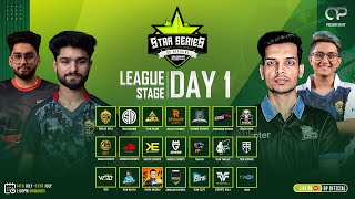 Op Officials Star Series  Day 1 League Stage  Ft TSM Godlike WSB MayaviCeltz TT AutoBotz EW [upl. by Knoll]