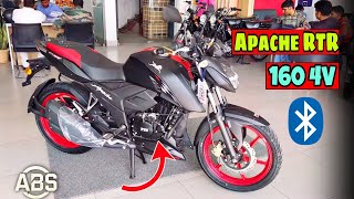 Finally 2024 TVS Apache RTR 160 4V Dual Channel ABS Is Here 💥  Price Mileage amp More [upl. by Falito]