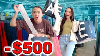 Taking My Twin Shopping for New Outfits  Merrell Twins [upl. by Nirihs419]