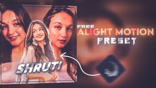 Popular The Weeknd  Shruti Bkshi  Ae inspired alight motion xml preset [upl. by Kaila]