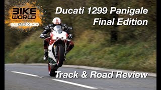 Ducati 1299 Panigale R Final Edition Track amp Road Review [upl. by Yrtsed]