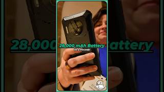 Energizer made a phone with a 28000 mAh battery 😮 energizer MWC2024 battery [upl. by Thorlie831]