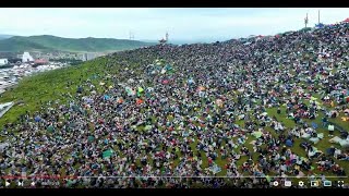 Nomadic Community in Tibet Pastoral Region Celebrate 70th Serfs Emancipation Day [upl. by Weiman]