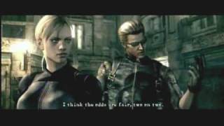 Resident Evil 5 Wesker amp Jill Battle [upl. by Lesko]