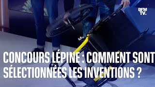 Concours Lépine 2023 comment sont sélectionnées les inventions [upl. by Yrohcaz]