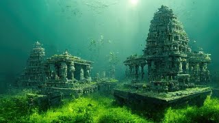 Lord Krishna 🙏dwarka🙏 real picture under water 🌊💦part 1 [upl. by Hirst772]