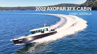 Axopar 37XC 2022  Sydney Australia  For Sale [upl. by Adnertal920]