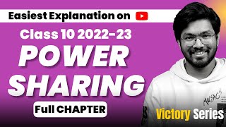 Power Sharing Full Chapter  CBSE Class 10 Civics  NCERT Explanation  Shubham Pathak [upl. by Idoj]