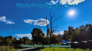 Near Mehoopany amp Tunkhannock Wyoming County  Part 4 PA USA Music by Kapka and David Peppi [upl. by Dagney]