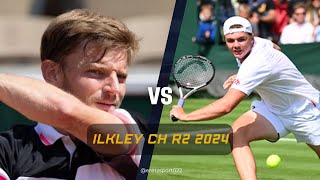 Ilkley Challenger 2024 R2 David Goffin 4 vs Dominic Stricker [upl. by Yerdua530]