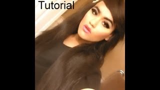 Boy to girl transformation  Easy smoky eye tutorial [upl. by Manny]